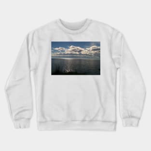 Pacific Afternoon by the water Crewneck Sweatshirt